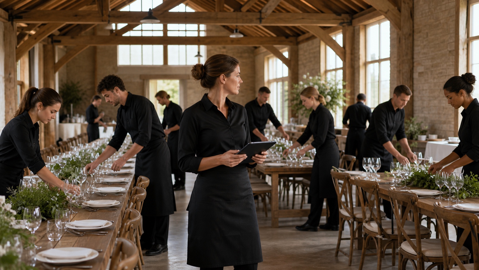 Catering Personalplanung: Abrechnung pro Mitarbeiter
